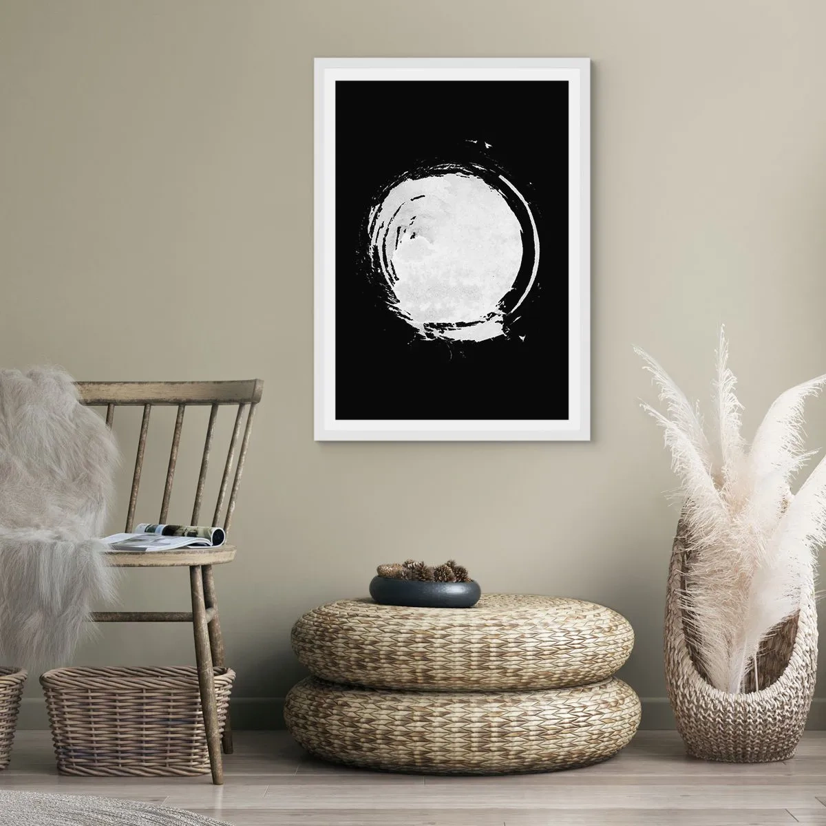 Poster in einem weißen Rahmen - Gute Möglichkeit - 30x40 cm