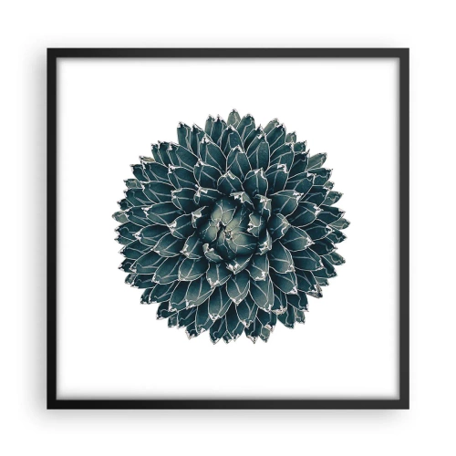 Poster in einem schwarzem Rahmen - Stern der Wüste - 50x50 cm