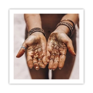 Poster - Ein Geschenk für dich - 60x60 cm