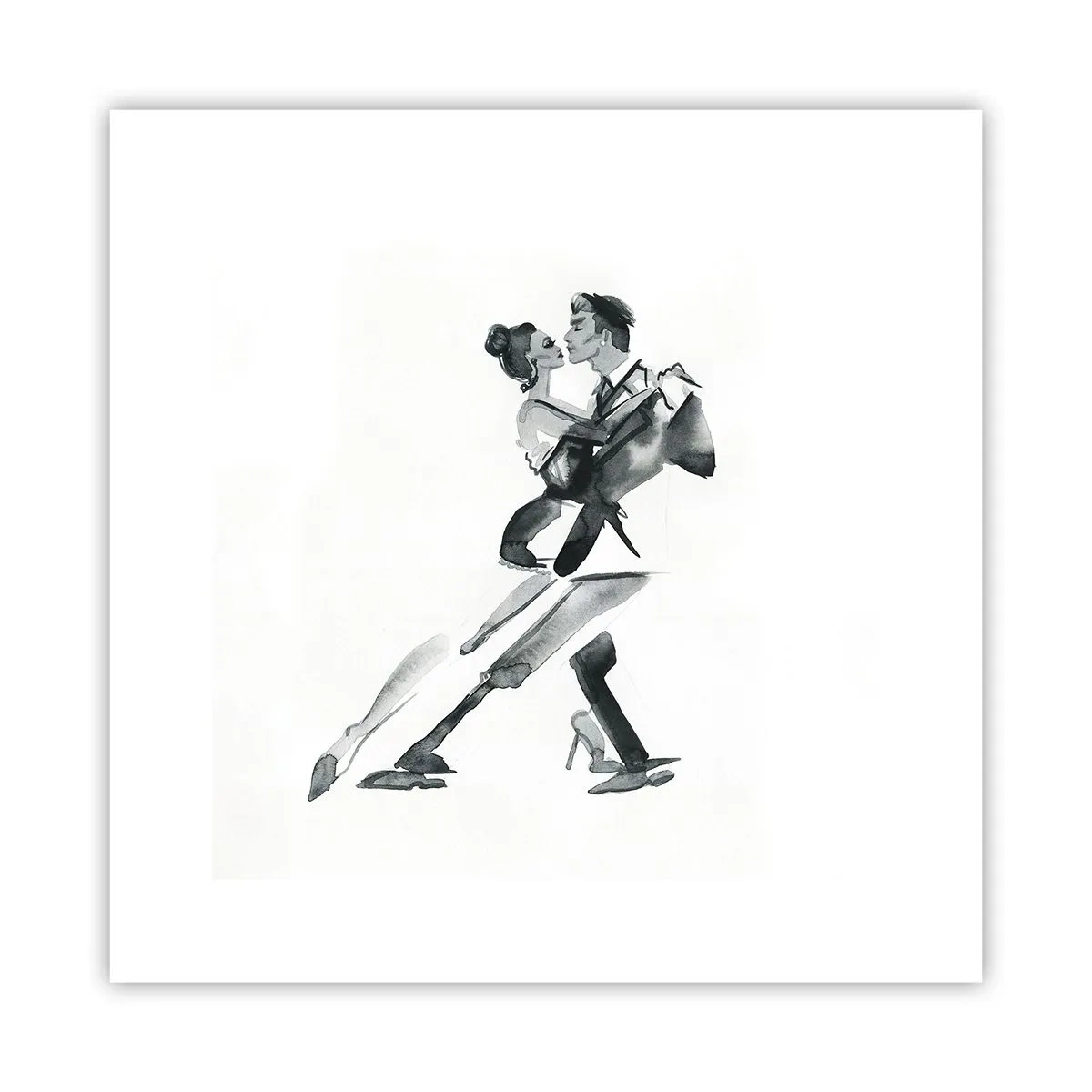 Poster - In einem Schlag - 30x30 cm