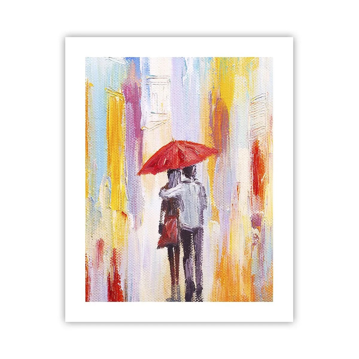 Poster - Lass es weiter regnen - 40x50 cm