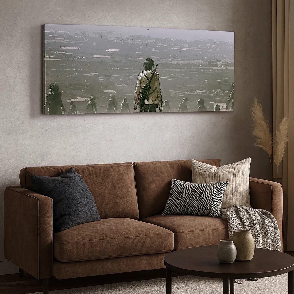 Bild auf Leinwand - Leinwandbild - Letzter Gerechter? - 30x30 cm