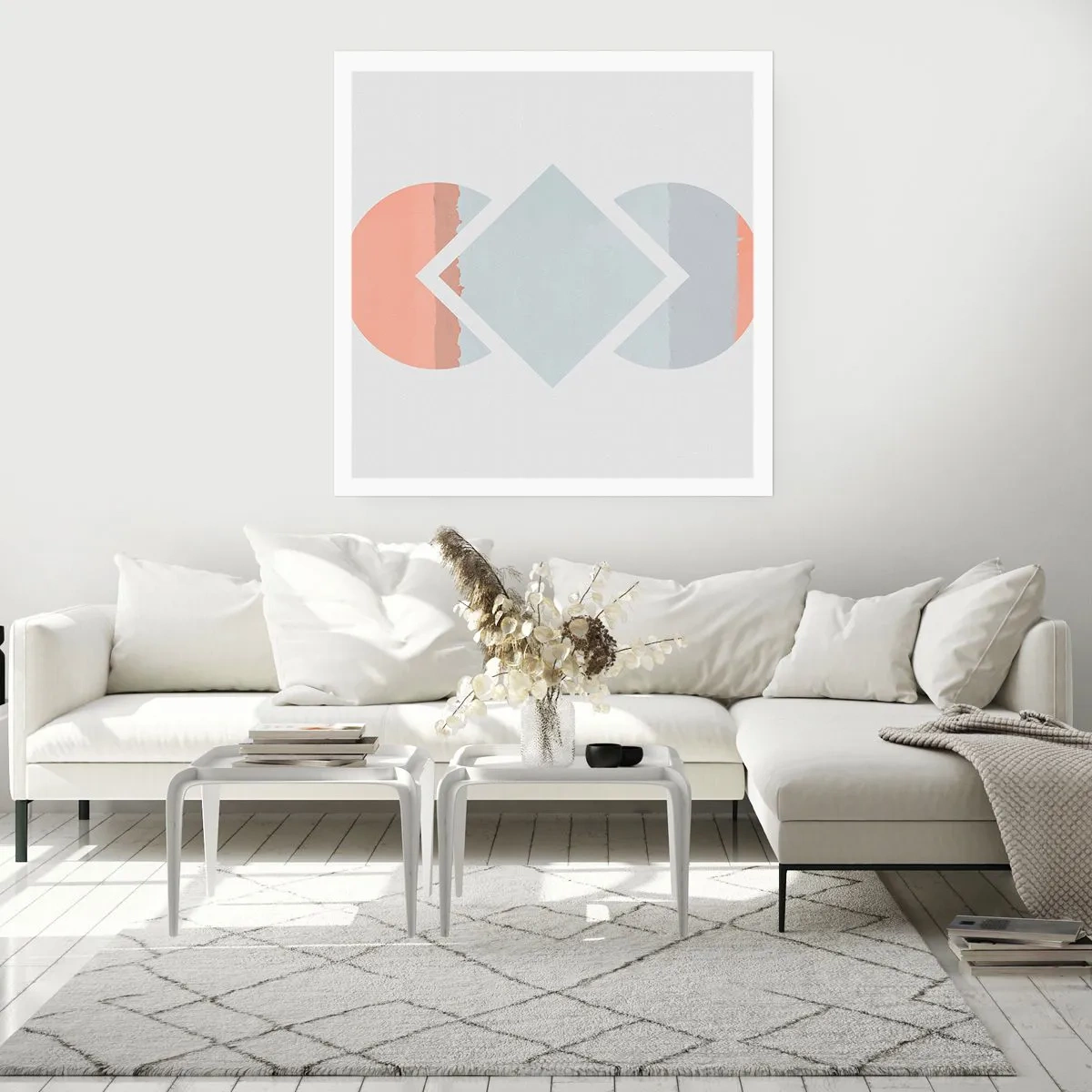 Poster - Die Situation ist klar - 30x30 cm