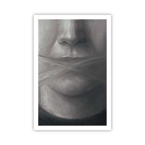 Poster - Ohne ein Wort - 61x91 cm