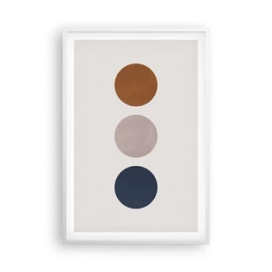 Poster in einem weißen Rahmen - Ein Symbol für Exzellenz - 61x91 cm
