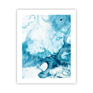 Poster - Blaues Konzert - 40x50 cm