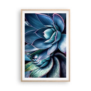 Poster in einem Rahmen aus heller Eiche - Lebenskraft - 61x91 cm