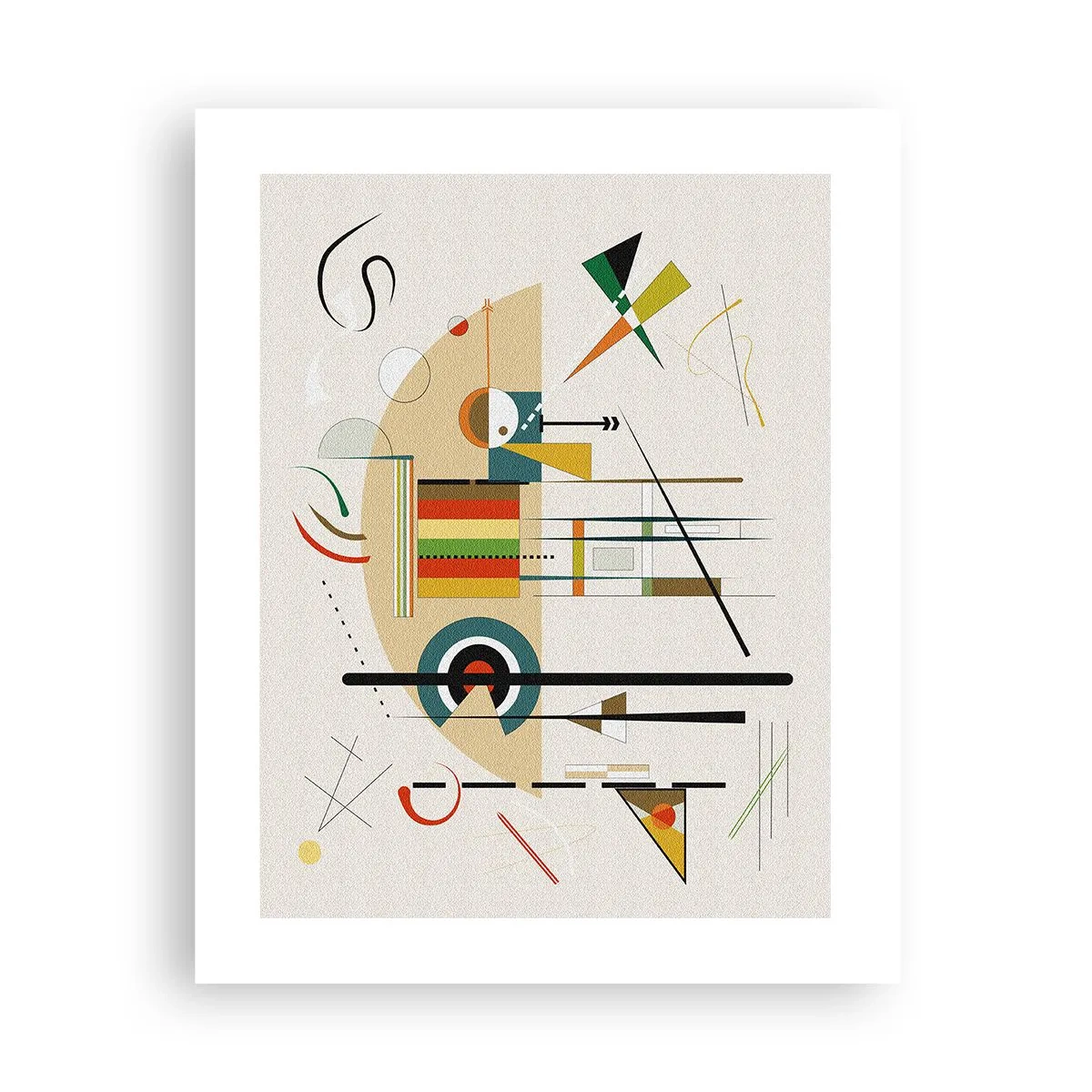 Poster - Und die Welt lacht - 40x50 cm