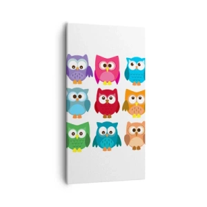 Bild auf Leinwand - Leinwandbild - Es macht Spaß, anders zu sein - 55x100 cm