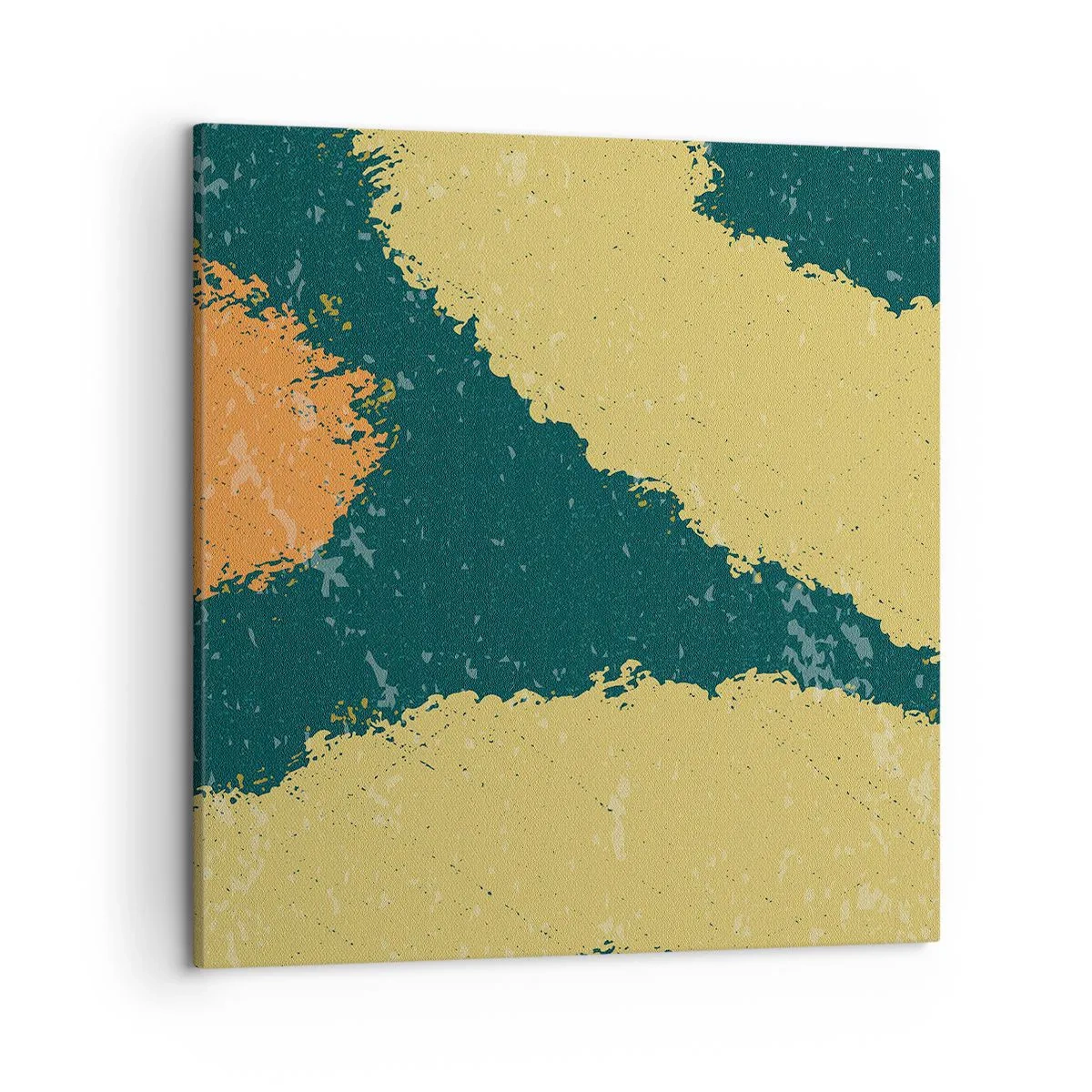 Bild auf Leinwand - Leinwandbild - Abstraktion – langsame Bewegung - 50x50 cm