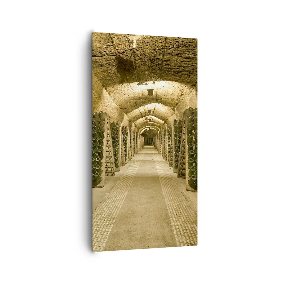 Bild auf Leinwand - Leinwandbild - Die Geburt des Geschmacks - 65x120 cm