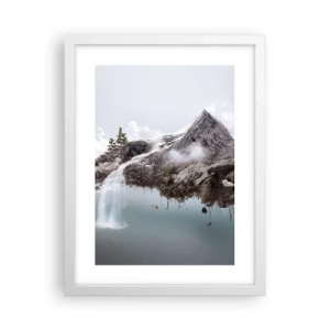 Poster in einem weißen Rahmen - Mit dem Auge eines Surrealisten - 30x40 cm