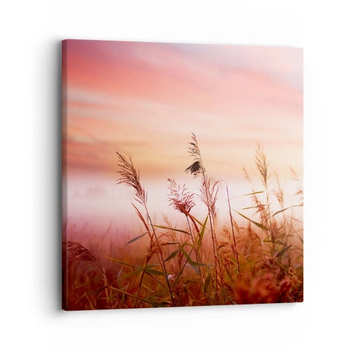 Bild auf Leinwand - Leinwandbild - Drachen, Löwenzahn, Wind - 30x30 cm