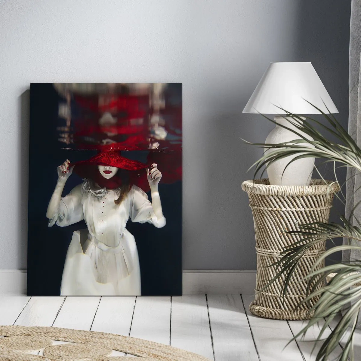 Bild auf Leinwand - Leinwandbild - Boshafte Göttin in der slawischen Mythologie - 45x80 cm