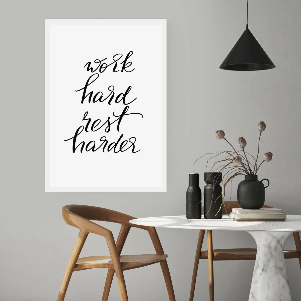 Poster - Lebensbalance - 70x100 cm
