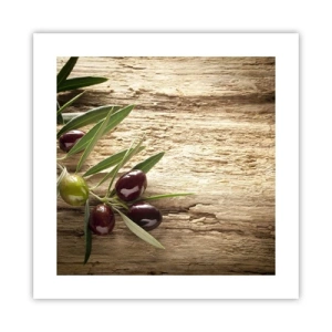 Poster - Direkt aus der Natur - 40x40 cm