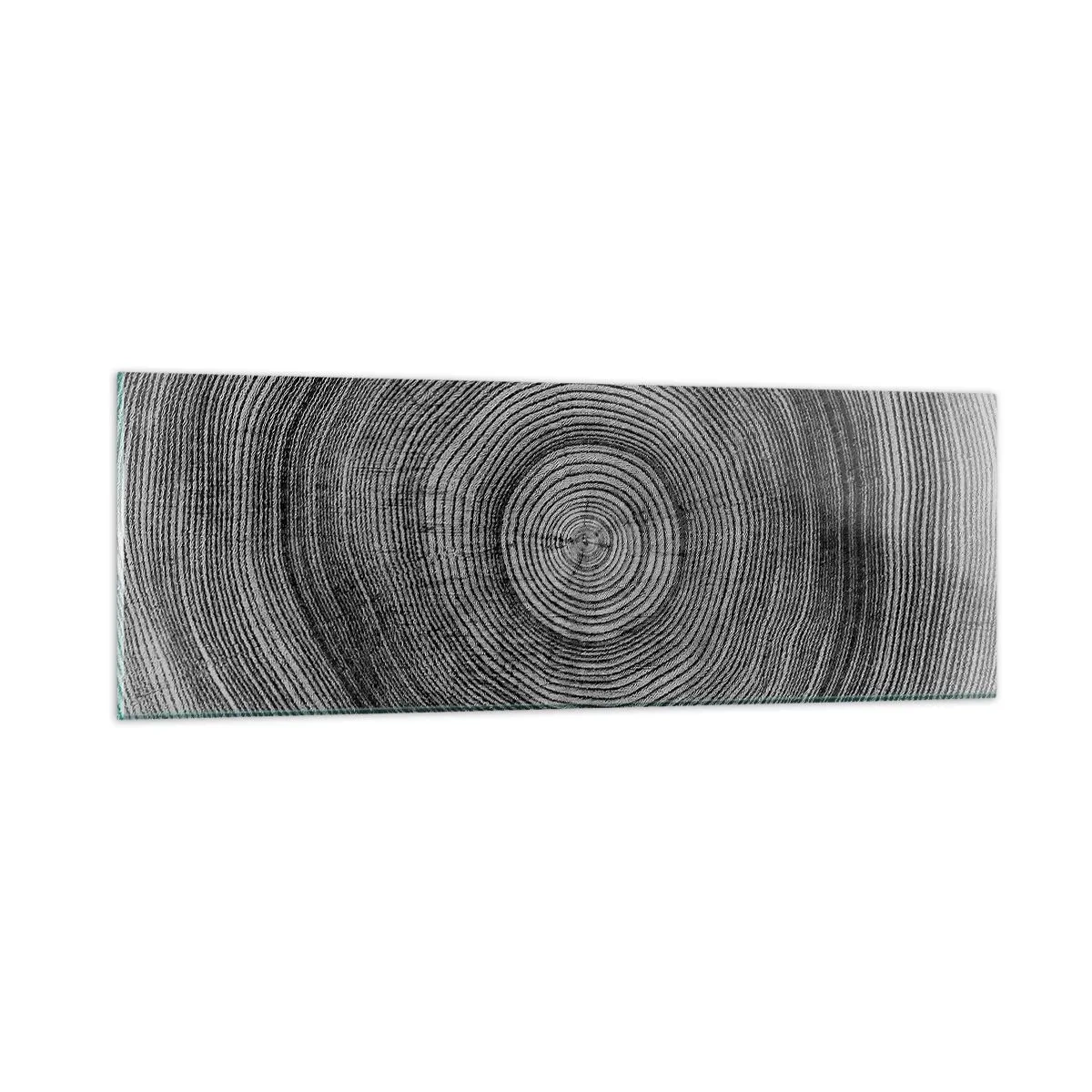 Glasbild - Bild auf glas - Zeichen der Zeit - 90x30 cm