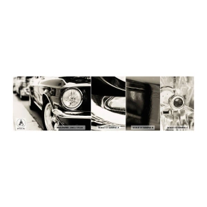 Fototapeten Muster Selbstklebend Deluxe Sticker - Dauerhafter Glanz - Auto, Auto, Klassisch - 100x30 cm