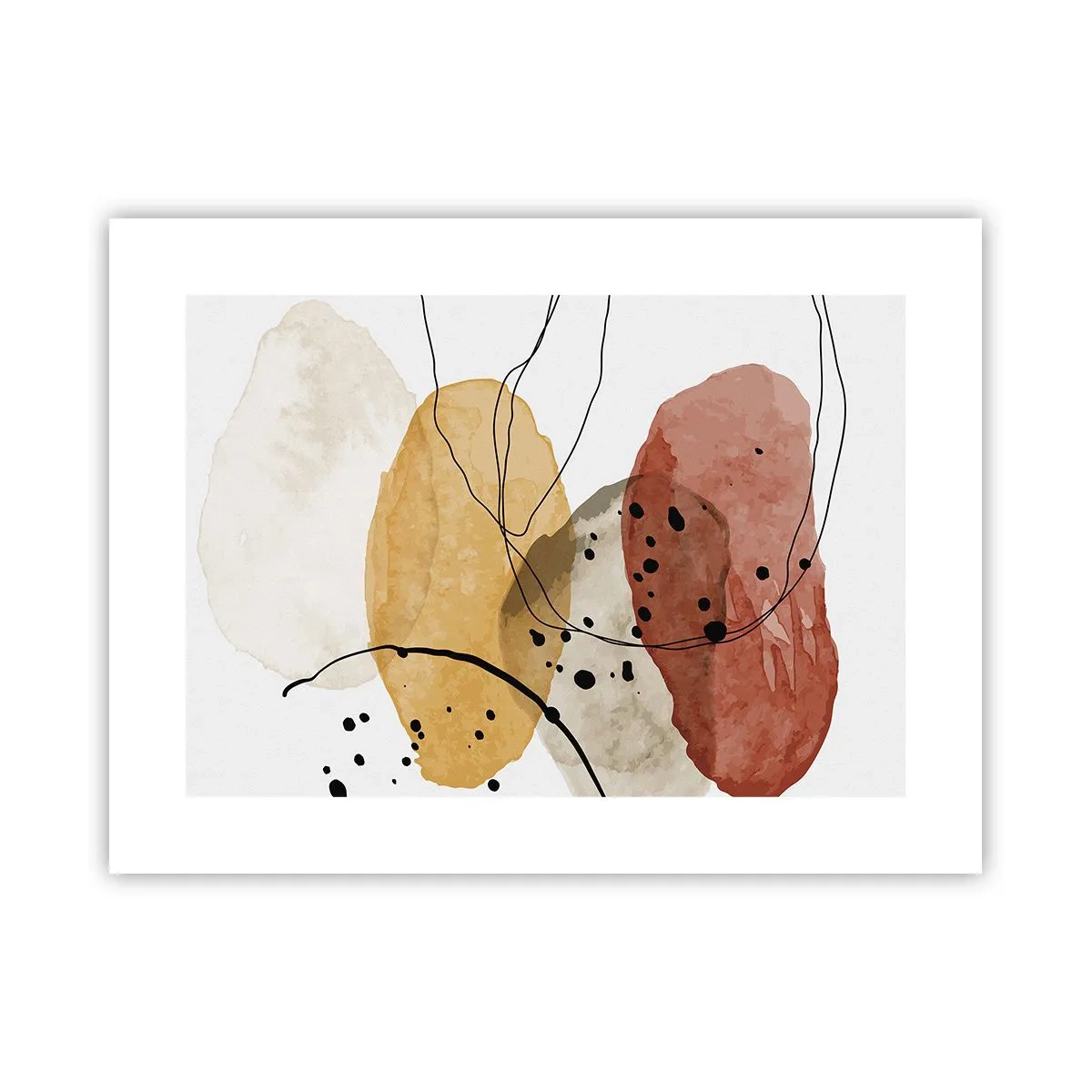 Poster - Wie leichte, transparente Luft - 40x30 cm