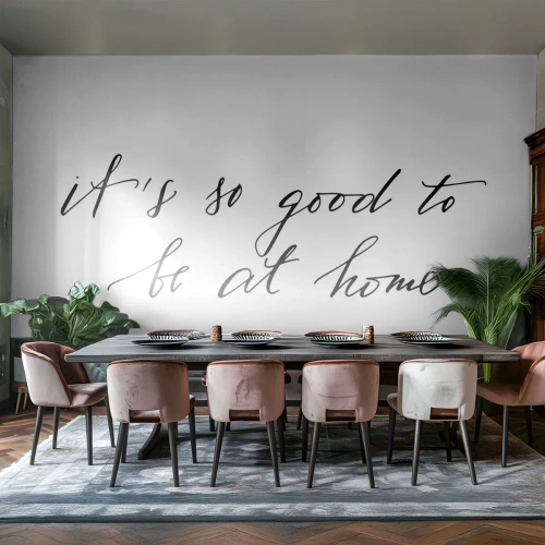 Fototapete Standard Eco - Die ganze Wahrheit - Typografie, Bejahung, Maxime - 400x280 cm