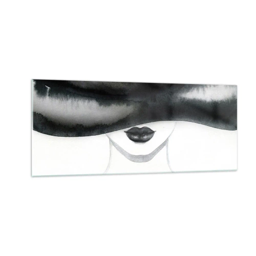 Glasbild - Bild auf glas - Ein sinnliches Geheimnis - 100x40 cm