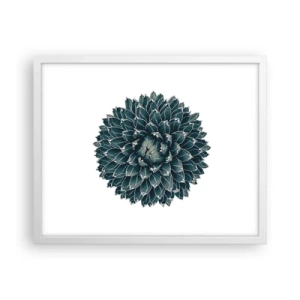 Poster in einem weißen Rahmen - Stern der Wüste - 50x40 cm