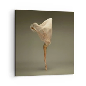 Bild auf Leinwand - Leinwandbild - Es wird bald auffliegen - 50x50 cm