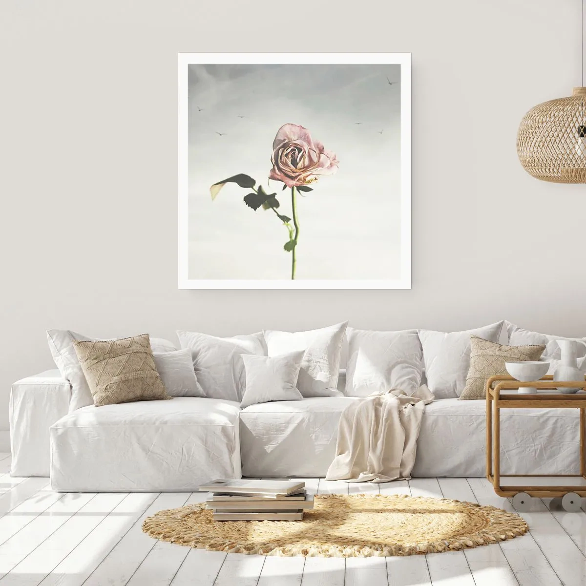 Poster - Begrüßung des Frühlings - 30x30 cm