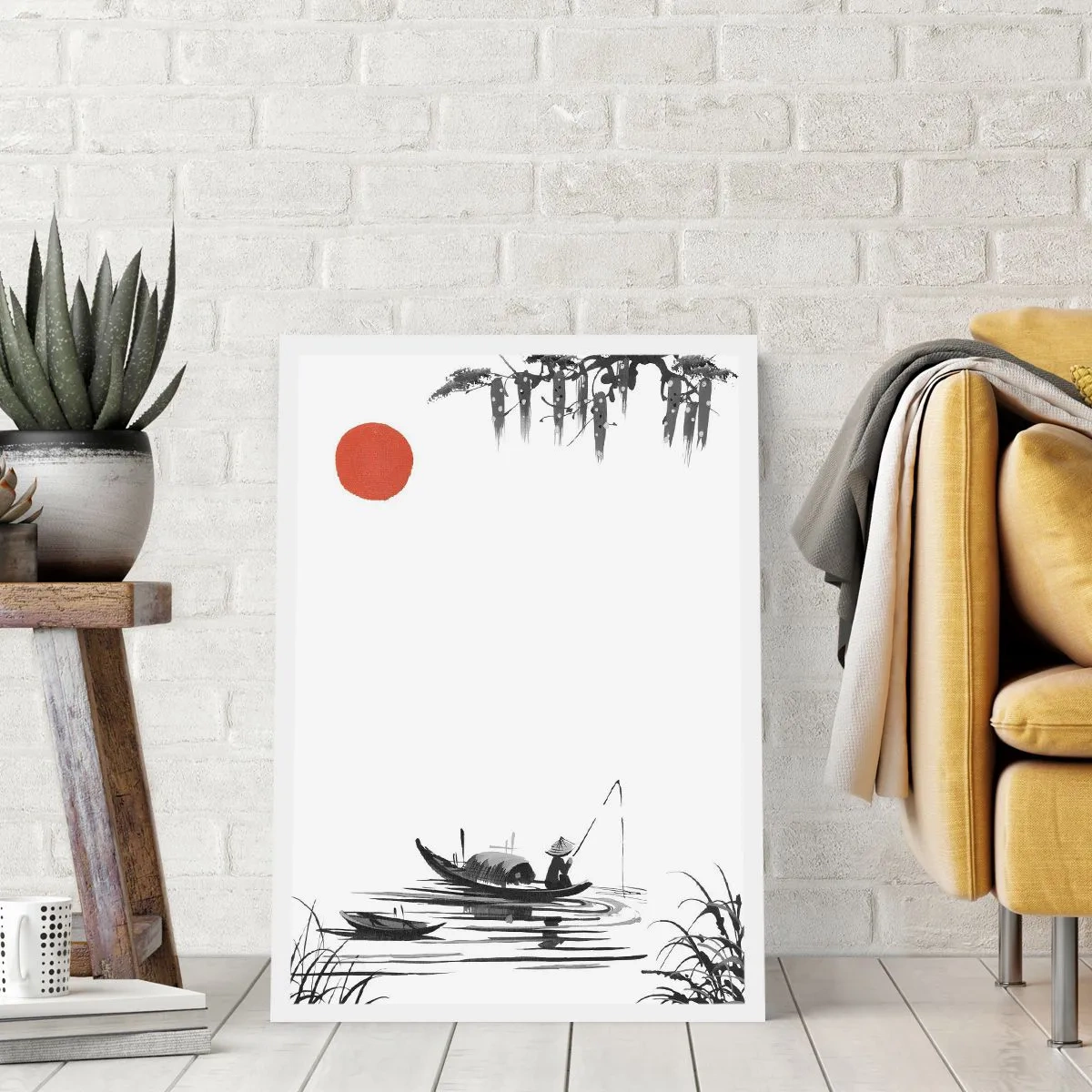 Poster - Asiatischer Nachmittag - 61x91 cm
