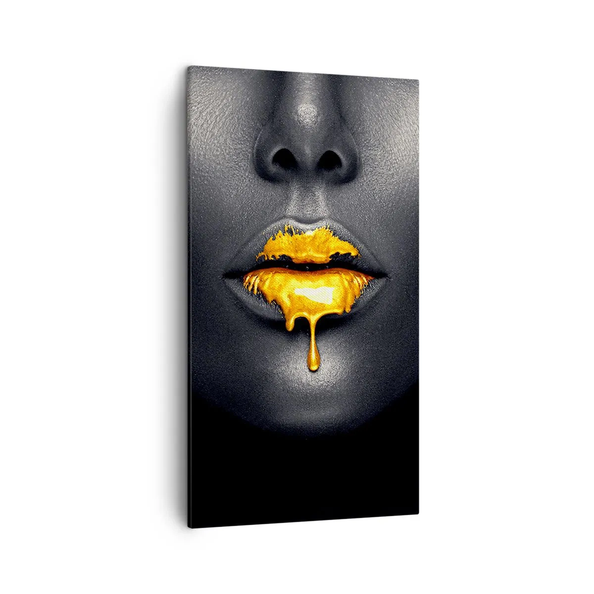 Bild auf Leinwand - Leinwandbild - Goldmaul - 45x80 cm