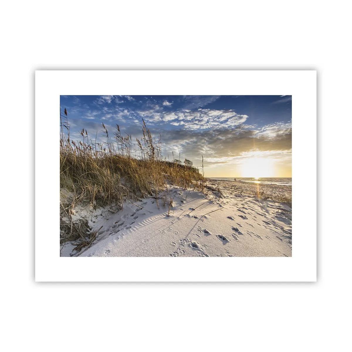 Poster - Einladung zu einem Spaziergang - 40x30 cm
