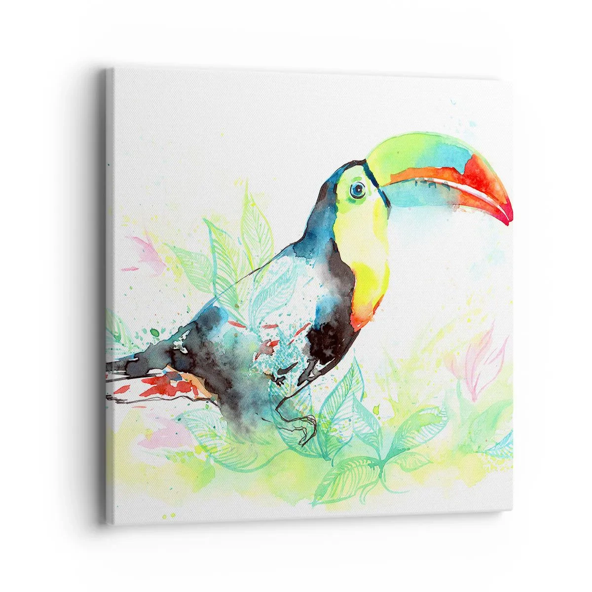 Bild auf Leinwand - Leinwandbild - So bunt wie Südamerika - 40x40 cm