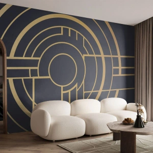 Fototapete Premium Sand - Wendungen der Dinge - Abstraktion, Stück, Grafik - 400x280 cm