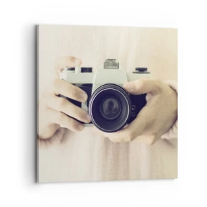 Bild auf Leinwand - Leinwandbild - Um mehr zu sehen ... - 70x70 cm