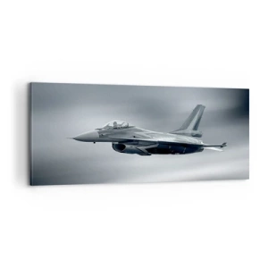 Bild auf Leinwand - Leinwandbild - Wirst du herausfordern? - 100x40 cm