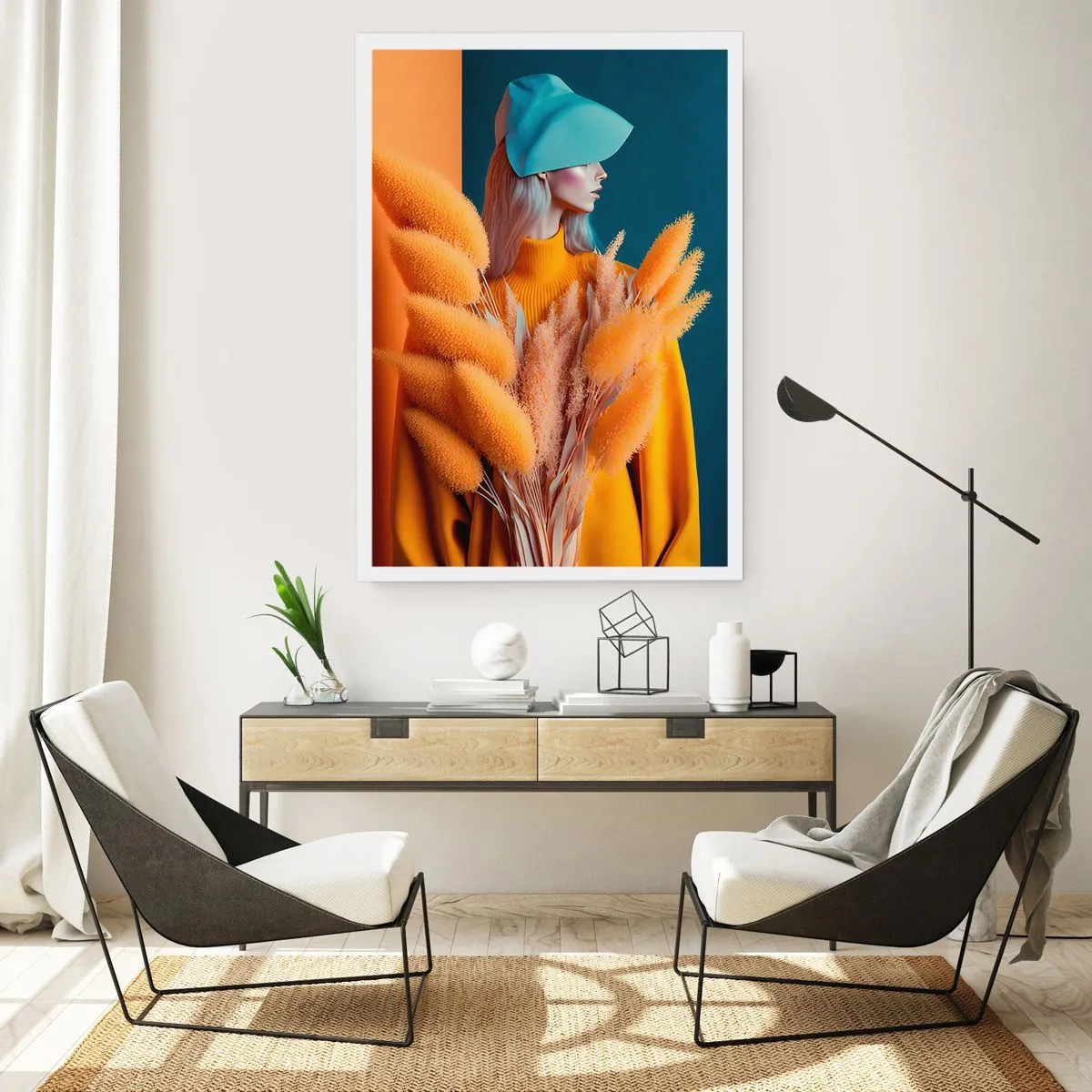 Poster - Flauschiges Porträt - 70x100 cm