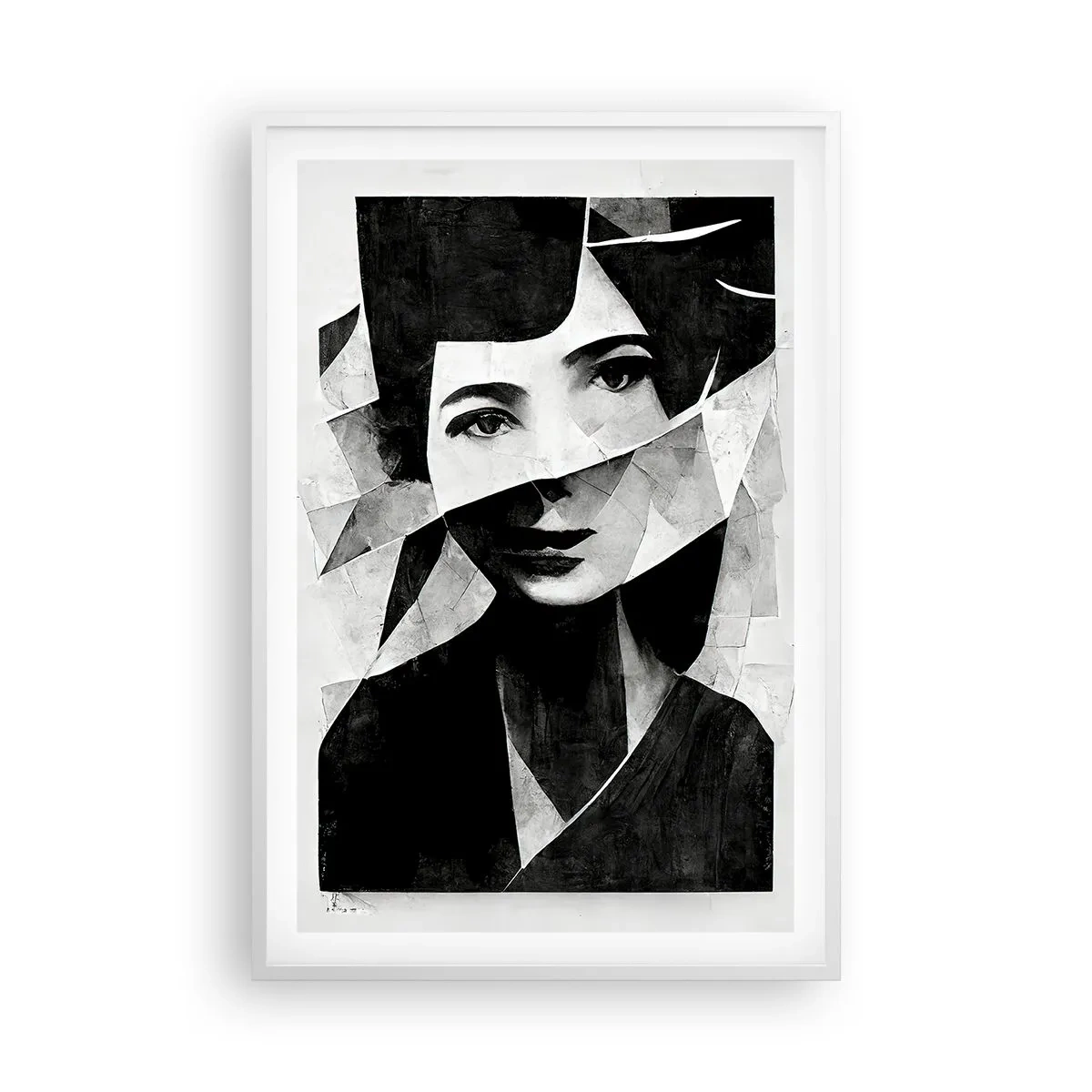 Poster in einem weißen Rahmen - So, wie du wirklich bist… - 61x91 cm