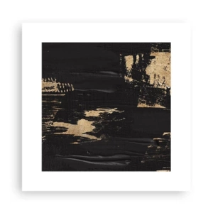 Poster - Spur einer Berührung - 30x30 cm