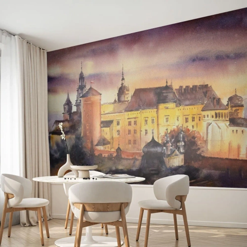 Selbstklebende Fototapete Deluxe Sticker - Geschichte und Märchen - Sperren, Klassisch, Die Architektur - 100x70 cm