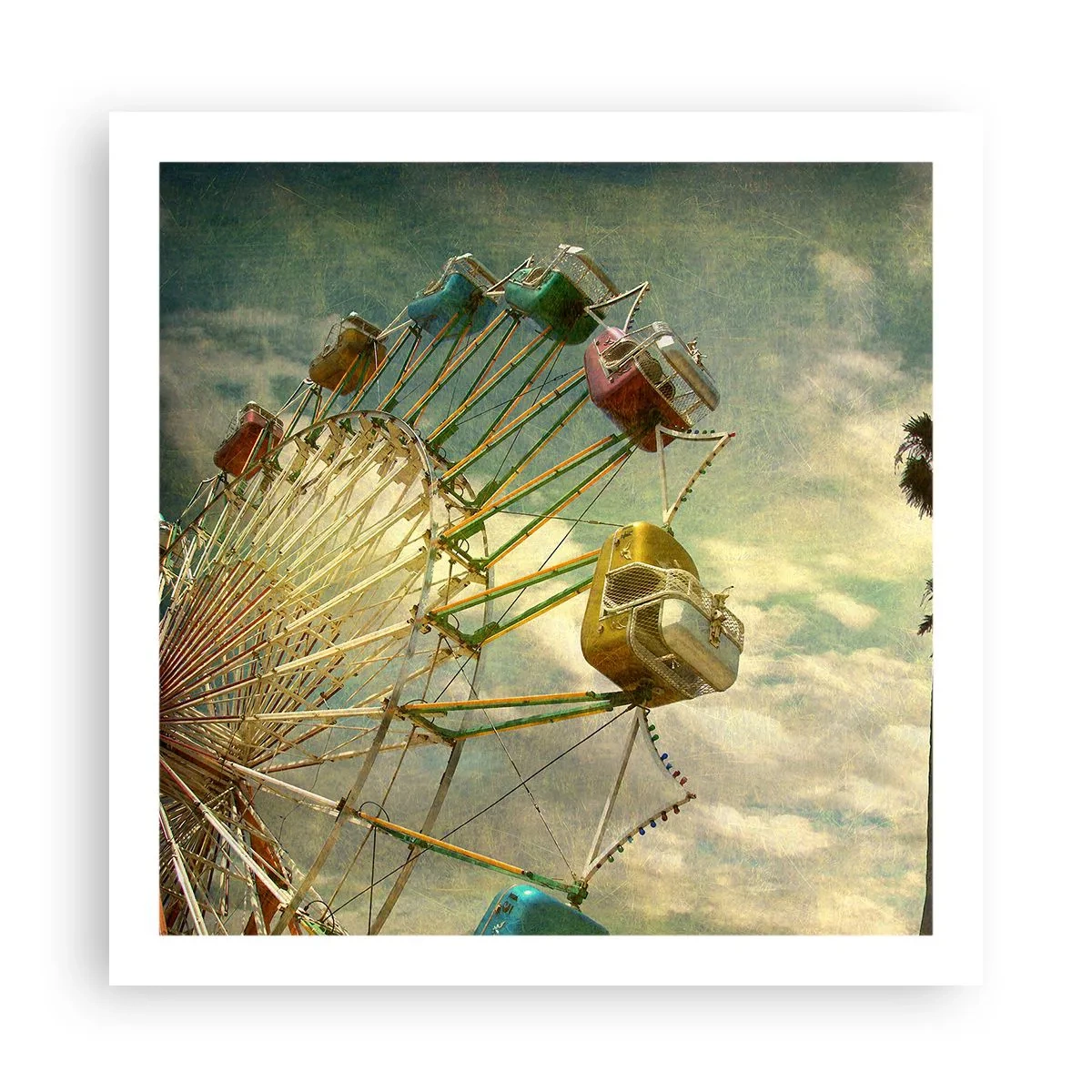 Poster - Es wird Spaß geben ... - 60x60 cm