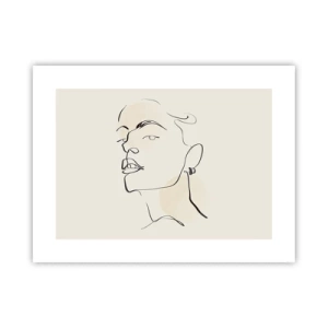 Poster - Ein stolzer Blick - 40x30 cm