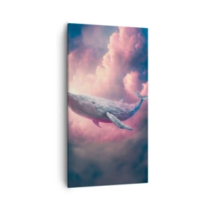 Bild auf Leinwand - Leinwandbild - Reibe deine Augen - 55x100 cm