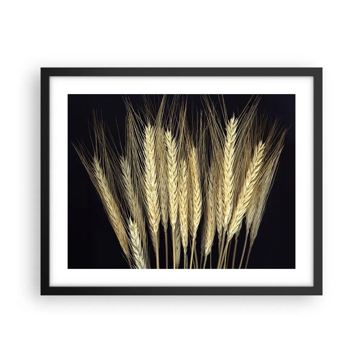 Poster in einem schwarzem Rahmen - Rustikale Magie - 50x40 cm