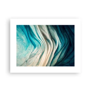 Poster - Blaue Unersättlichkeit - 40x30 cm