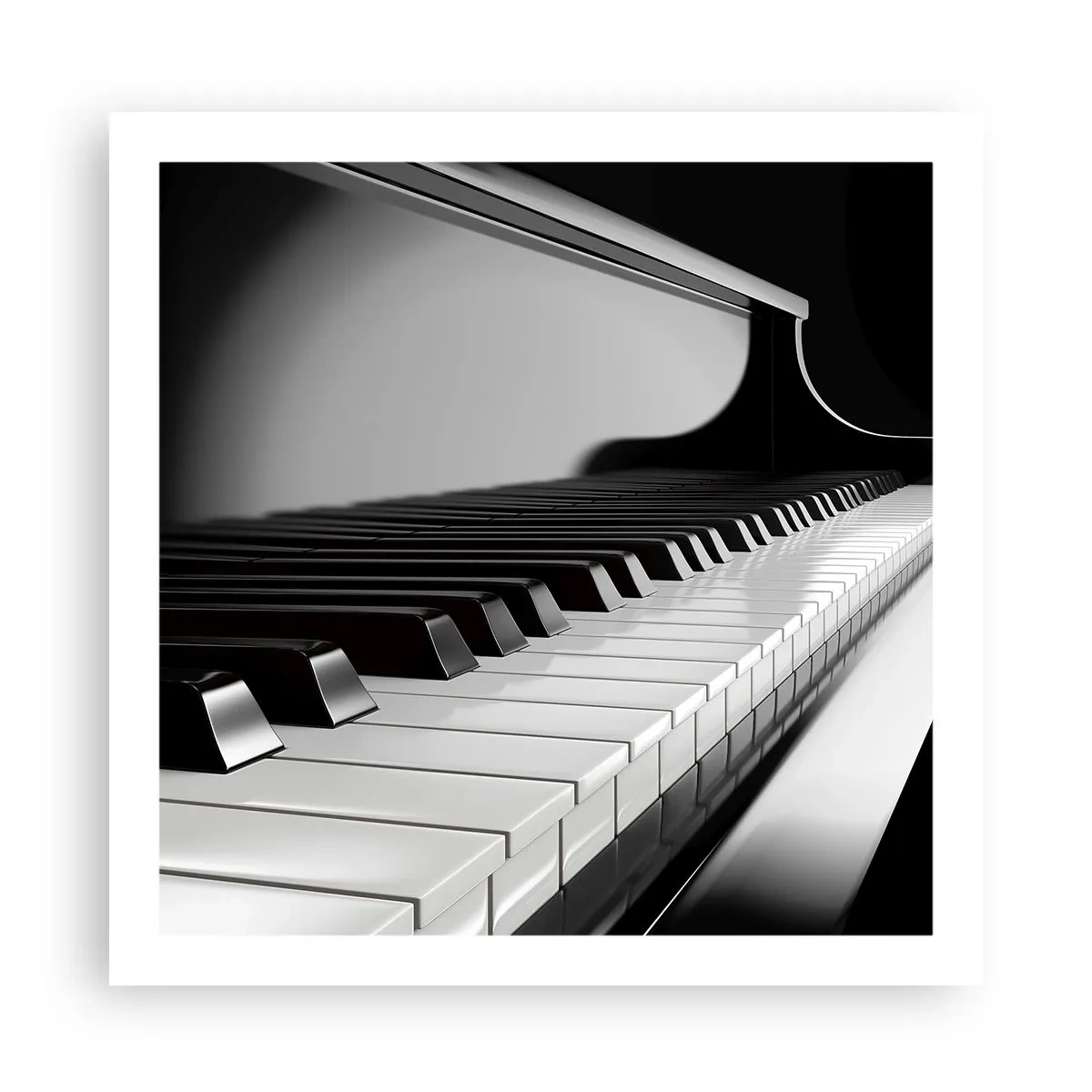 Poster - Harmonie von Formen und Farben - 60x60 cm