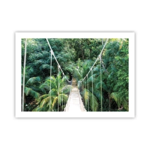 Poster - Willkommen im Dschungel! - 70x50 cm