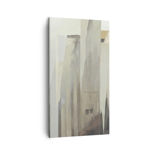 Bild auf Leinwand - Leinwandbild - Traum von der Stadt - 45x80 cm