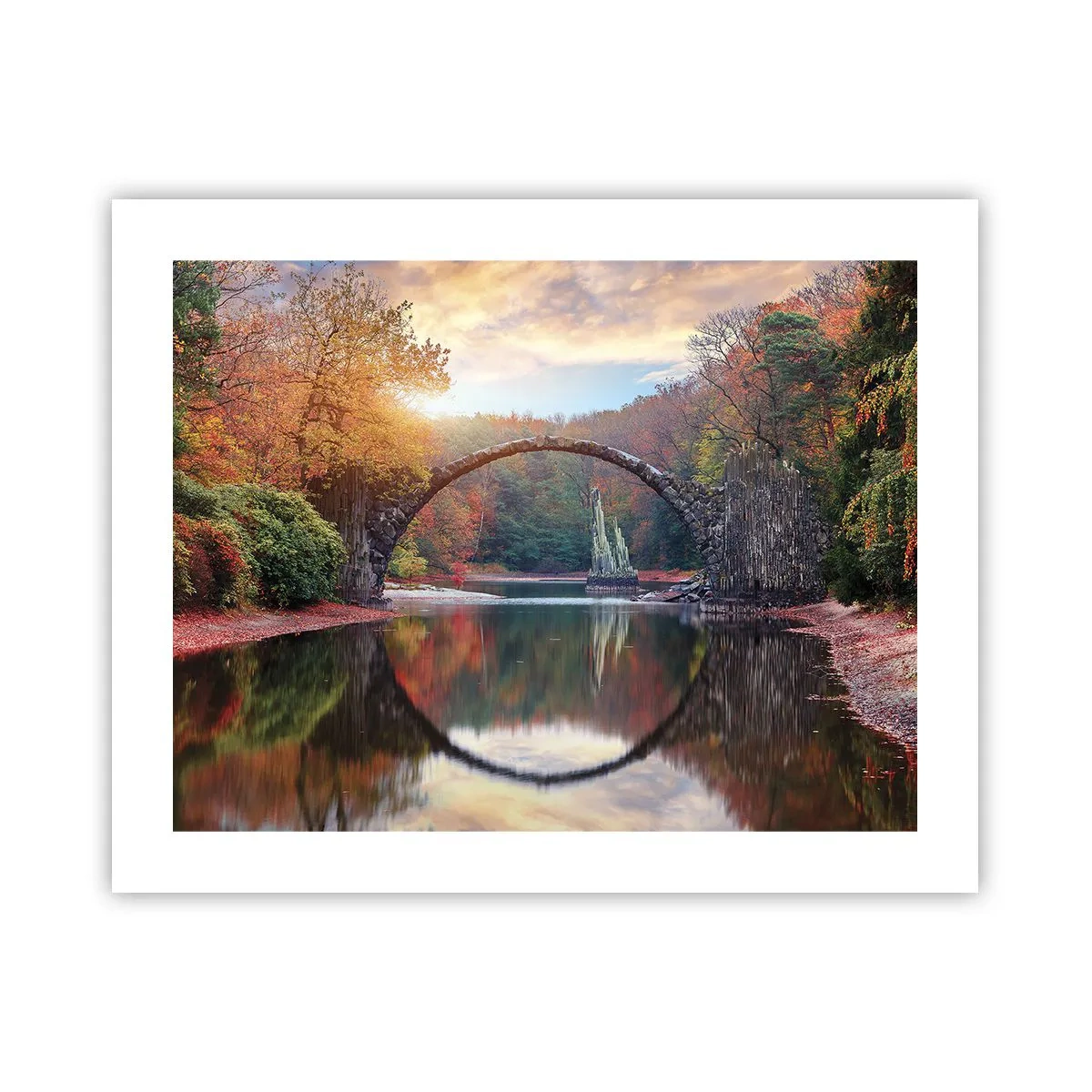 Poster - Auf der anderen Seite des Spiegels - 50x40 cm