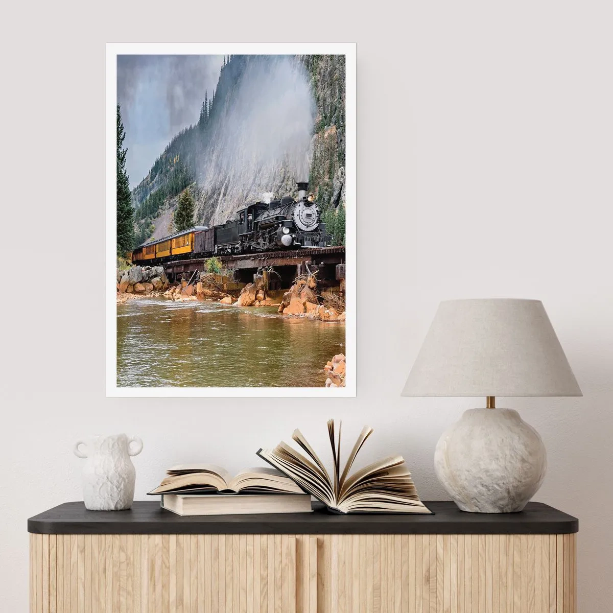 Poster - Wo willst du hin? Wohin? - 70x100 cm