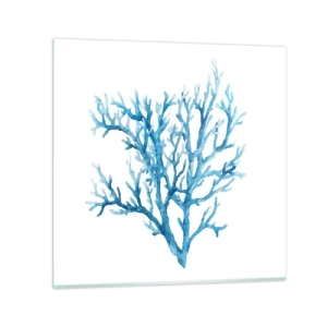 Glasbild - Bild auf glas - Nautisches Filigran - 40x40 cm